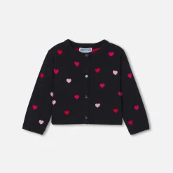 Cardigan bébé fille - marine/multicolore