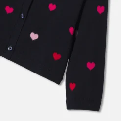 Cardigan bébé fille - marine/multicolore