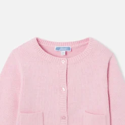 Cardigan bébé fille - rose chine