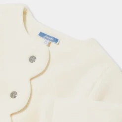 Cardigan bébé fille en polaire