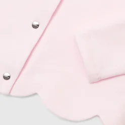 Cardigan en molleton enfant fille - rose poudre jacadi