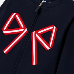 Cardigan en molleton enfant fille - marine jacadi