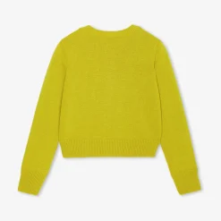 Cardigan enfant fille - cumin