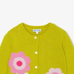 Cardigan enfant fille - cumin