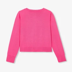 Cardigan enfant fille - fuschia clair