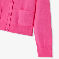Cardigan enfant fille - fuschia clair