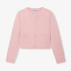 Cardigan enfant fille - rose chine