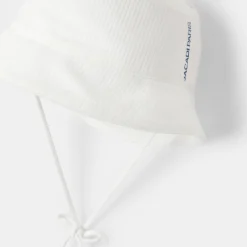 Chapeau bébé en piqué de coton - blanc jacadi