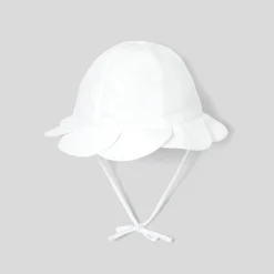 Chapeau bébé fille - blanc jacadi