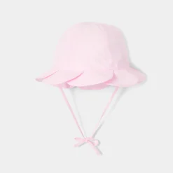 Chapeau bébé fille - rose pale jacadi