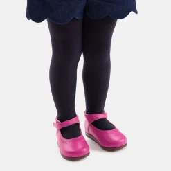 Charles IX bébé fille en cuir verni - rose