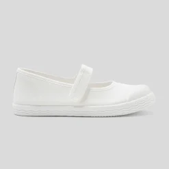 Charles IX en toile enfant fille - blanc jacadi