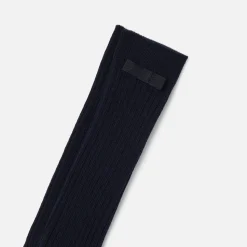 Chaussettes hautes enfant fille - marine jacadi