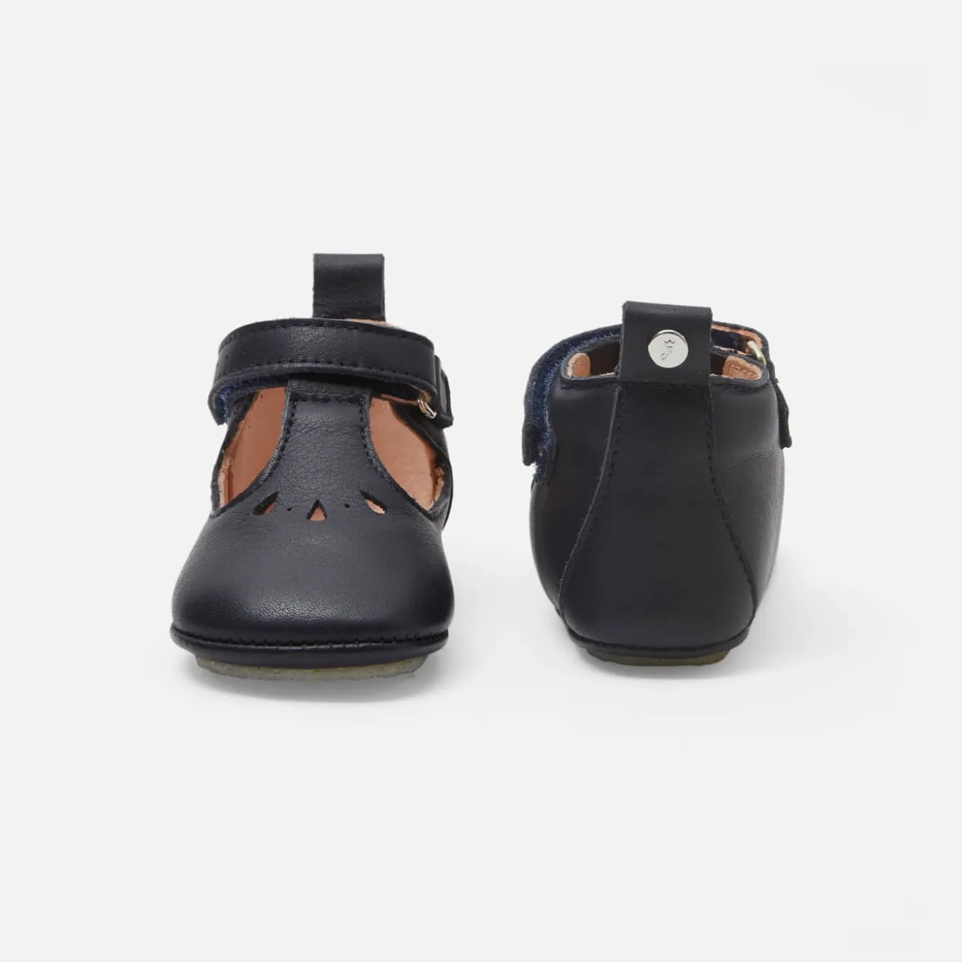 Chaussons souples salomés bébé - marine jacadi