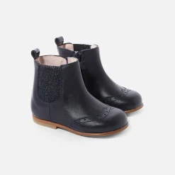 Chelsea boots bébé fille - marine jacadi