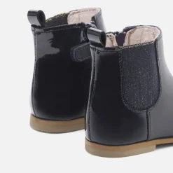 Chelsea boots bébé fille - marine jacadi