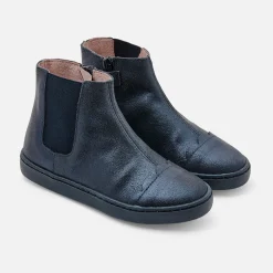Chelsea boots enfant fille - bleu