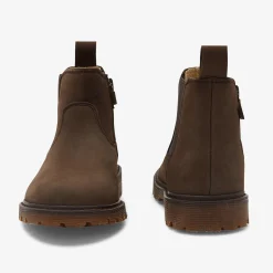 Chelsea boots enfant garçon - marron