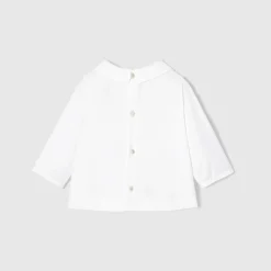 Chemise bébé garçon en popeline - blanc jacadi