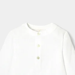 Chemise en lin bébé garçon - blanc jacadi