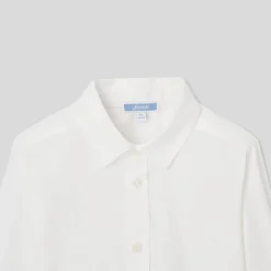 Chemise enfant en Oxford - blanc jacadi