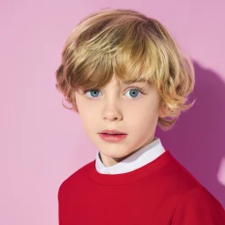 Chemise enfant en Oxford - blanc jacadi