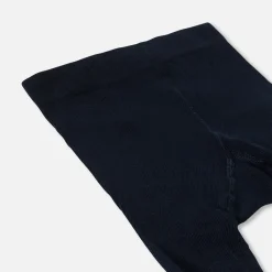 Collants bébé fille motif cœur - marine jacadi