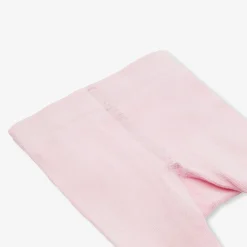 Collants bébé fille nœud tissu Liberty - framboise/multicolore