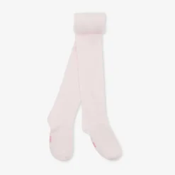 Collants unis enfant fille - rose pale jacadi