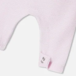Combinaison bébé fille - rose pale jacadi