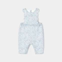 Combinaison bébé fille en tissu Liberty - multicolore