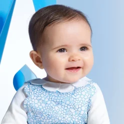 Combinaison bébé fille en tissu Liberty - multicolore