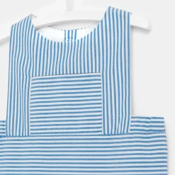 Combinaison bébé garçon - bleu/blanc