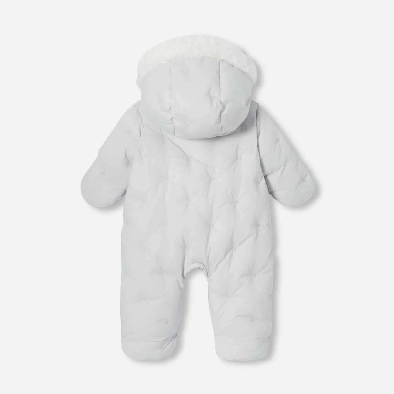 Combinaison pilote bébé - gris givre