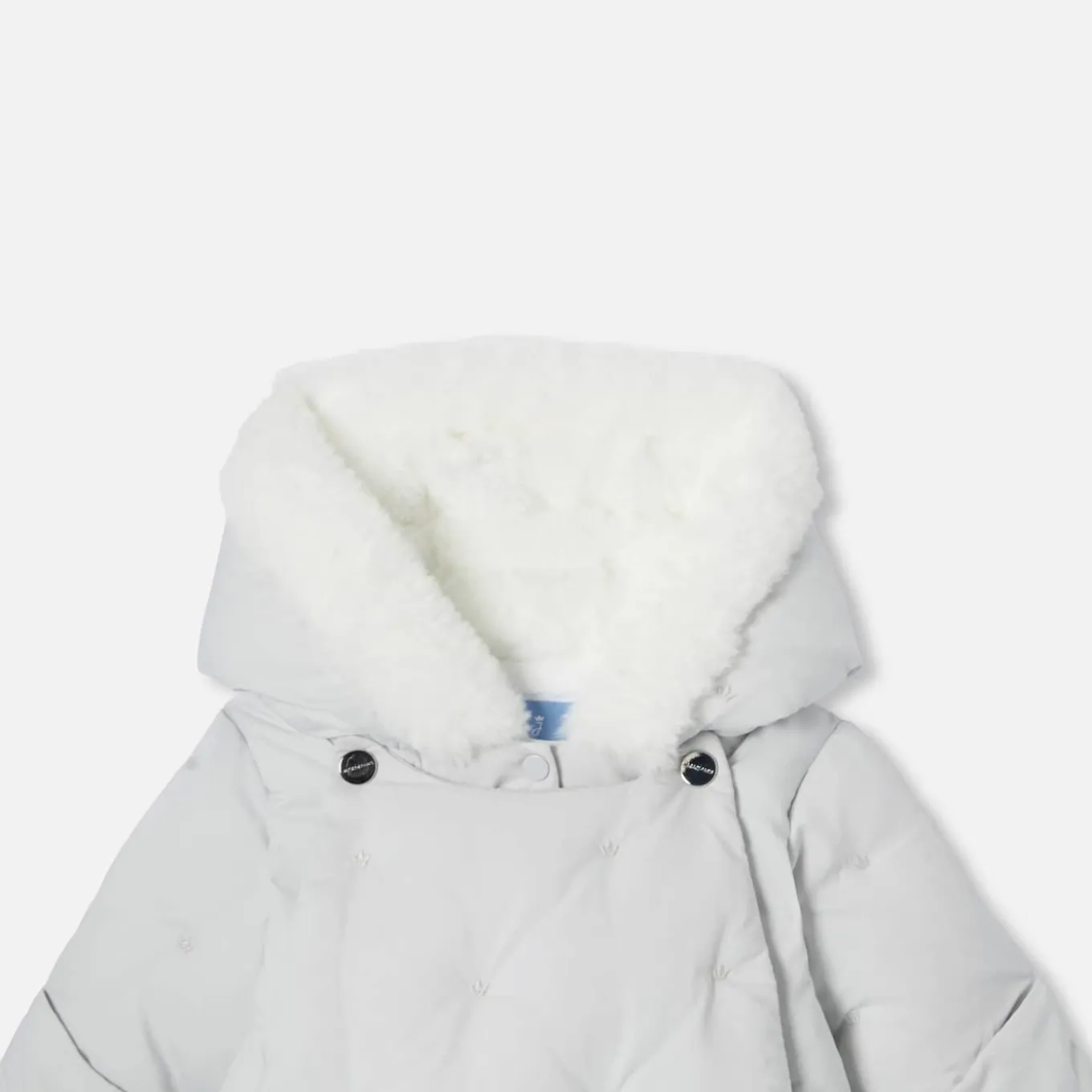 Combinaison pilote bébé - gris givre