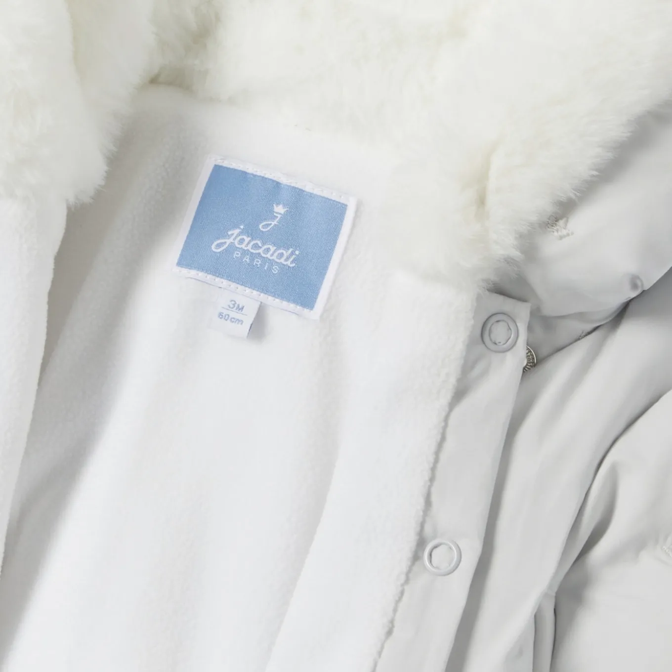 Combinaison pilote bébé - gris givre