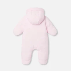 Combinaison pilote bébé fille - rose poudre jacadi