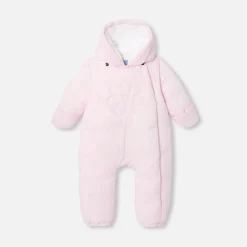Combinaison pilote bébé fille - rose poudre jacadi