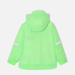 Coupe-vent enfant - blanc/vert