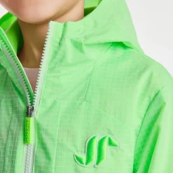 Coupe-vent enfant - blanc/vert