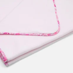 Couverture double épaisseur en polaire - rose/multicolore