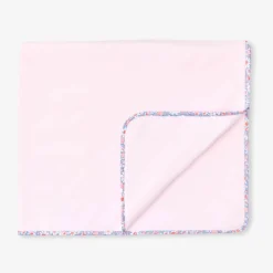Couverture double épaisseur en polaire - rose/multicolore