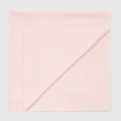 Couverture en cachemire - rose poudre jacadi