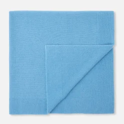 Couverture en cachemire - bleu de prusse