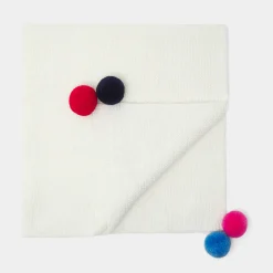 Couverture Love Maille collection solidaire - ecru