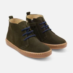 Desert boots enfant garçon - kaki