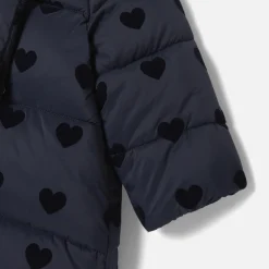 Doudoune mi-longue bébé fille - marine jacadi