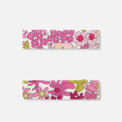Duo de barrettes enfant fille - multicolore