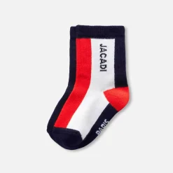 Duo de chaussettes bébé garçon - multicolore