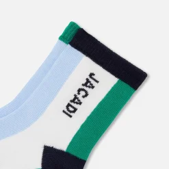 Duo de chaussettes bébé garçon - bleu/vert